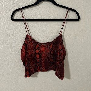 Amber Python Liv Top - Acacia Swimwear